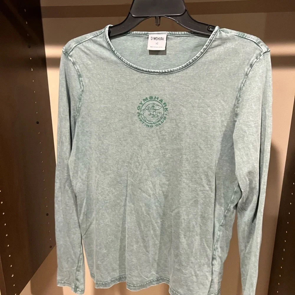 Gymshark Green Long Sleeve Top - Picture 1 of 3